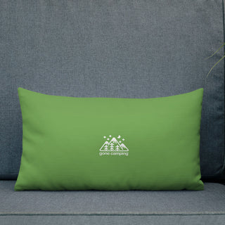 Gone Camping Teardrop Trailer Premium Pillow