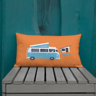 Gone Camping Camper Premium Pillow