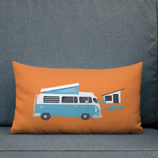 Gone Camping Camper Premium Pillow